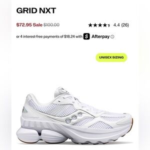 Saucony Grid Running Shoes - unisex 6.5, size 8 Women’s